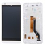 LCD Screen and Digitizer Full Assembly with Frame for HTC Desire 626 (White)