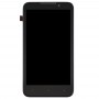 מסך LCD ו Digitizer מלא עצרת עם מסגרת עבור Desire HTC 516/316 (שחור)