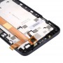 Ekran LCD Full Digitizer Montaż z ramą dla HTC Desire 516/316 (czarny)