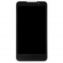 pro HTC Desire 516/316 LCD obrazovka a digitizér Full shromáždění s rámem (bílý)