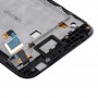 原装液晶屏和数字转换器完全组装与框架适用于HTC Desire 620（黑色）