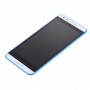 Original de la pantalla LCD y digitalizador Asamblea con marco completo para HTC Desire 620 (blanco + azul)