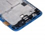 Оригинальный ЖК-экран и дигитайзер Полное собрание с рамкой для HTC Desire 620 (белый + синий)