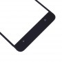 Pantalla frontal lente de cristal externa para Nokia Lumia 1320 (Negro)