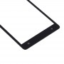 Ekran zewnętrzny przedni szklany obiektyw dla Nokia Lumia 900 (czarny)