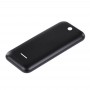 მყარი ფერადი პლასტიკური Battery დაბრუნება საფარის for Nokia 225 (Black)