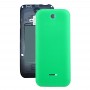 Coperchio solido di colore di plastica posteriore della batteria per il Nokia 225 (verde)