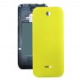 Coperchio solido di colore di plastica posteriore della batteria per il Nokia 225 (giallo)