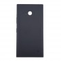 Сплошной цвет NFC Аккумулятор Задняя крышка для Nokia Lumia 735 (черный)