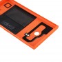 NFC Solide Couleur Batterie couverture pour Nokia Lumia 735 (Orange)
