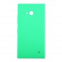 para Nokia Lumia 735 NFC color sólido batería cubierta trasera (verde)