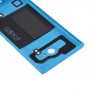 for Nokia Lumia 735 Solid Color NFC Battery Back Cover(Blue)