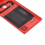 за Nokia Lumia 735 Solid Color NFC Battery Back Cover (червен)