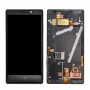עבור נוקיה Lumia אייקון / 929 מסך LCD ו Digitizer מלא עצרת עם מסגרת