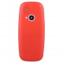 Pełna Zespół pokrywy Obudowa z klawiaturą do Nokia 3310 (czerwony)