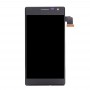LCD obrazovka a digitizér Full shromáždění pro Nokia Lumia 730 (Black)