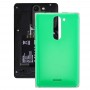 SIM כפול סוללה חזרה כיסוי עבור Nokia Asha 502 (ירוק)