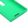 Dual SIM Аккумулятор Задняя крышка для Nokia Asha 502 (зеленый)
