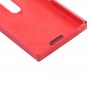 Dual SIM Batterie couverture pour Nokia Asha 502 (Rouge)