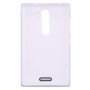 Dual SIM Battery Back Cover for Nokia Asha 502 (White)