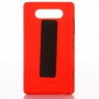כריכה אחורית עבור נוקיה Lumia 820 (אדום)
