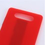 Обратно Cover за Nokia Lumia 820 (червен)