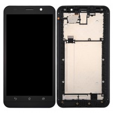 LCD ekraan ja Digitizer Full Assamblee Frame Asus Zenfone 2 / ZE551ML / Z00AD / Z00ADB / Z00ADA (Black)