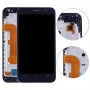 5.0 inch LCD Screen and Digitizer Full Assembly with Frame for Asus Zenfone Go ZB500KL X00AD(Black)