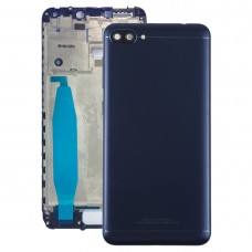 AsusのZenfone 4マックスZC520KL X00HD用カメラレンズ＆サイドキーと裏表紙（ブルー）
