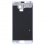 LCD marco frontal de la carcasa del bisel de la placa de Asus Zenfone 4 Max ZC554KL X00IS X00ID (blanco)