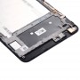 LCD képernyő és digitalizáló Teljes Szerelés Frame Asus Memo Pad 8 / ME581CL / ME581 (fekete)