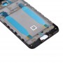 Средняя Рамка ободок с клеем для Asus ZenFone 4 селх / ZD553KL (черный)