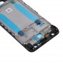 Средняя Рамка ободок с клеем для Asus ZenFone 4 селх / ZD553KL (черный)