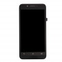 LCD ეკრანზე და Digitizer სრული ასამბლეის ჩარჩო Asus ZenFone Go / ZC500TG / Z00VD (Black)