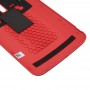 Textura original cepilló detrás la cubierta de la batería para Asus Zenfone 2 Láser / ZE601KL (rojo)