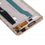 מסך LCD ו Digitizer מלא עצרת עם מסגרת עבור Asus ZenFone 3 מקס / ZC520TL / X008D (זהב)