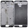 for Asus ZenFone 4 max ZC554KL Front საბინაო LCD ჩარჩო Bezel Plate (Black)