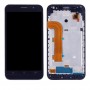 LCD Screen and Digitizer Full Assembly with Frame for ASUS Zenfone Ir ZB500KL X00AD(Black)