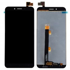LCD-näyttö ja Digitizer edustajiston Asus ZenFone 3 max / ZC553KL (musta)