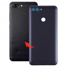 Back Cover with Camera Lens & Side Keys for Asus Zenfone Max Plus (M1) / ZB570TL(Black) 