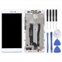 LCD Screen and Digitizer Full Assembly with Frame for Asus ZenFone 3 ZE552KL(White)
