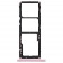 2 SIM vassoio di carta Vassoio + micro SD Card per Asus ZenFone 4 Max ZC520KL (oro rosa)