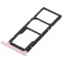 2 SIM Card Tray + Micro SD Card Tray for Asus Zenfone 4 Max ZC554KL(Rose Gold)