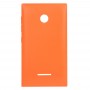 Batterie couverture pour Microsoft Lumia 435 (Orange)