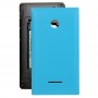 La batería cubierta trasera para Microsoft Lumia 435 (azul)