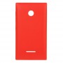 Battery დაბრუნება საფარის for Microsoft Lumia 435 (წითელი)