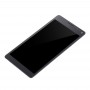 LCD képernyő és digitalizáló teljes összeszerelés a Microsoft Lumia 950xl (fekete) keretével