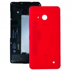 La batería cubierta trasera para Microsoft Lumia 550 (rojo)