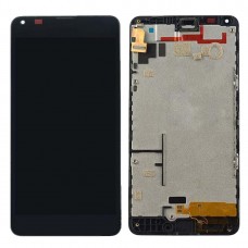 LCD Screen and Digitizer Full Assembly with Frame for Microsoft Lumia 640 
