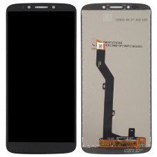 LCD-skärm och Digitizer Full Assembly för Motorola Moto E5 (Guld)